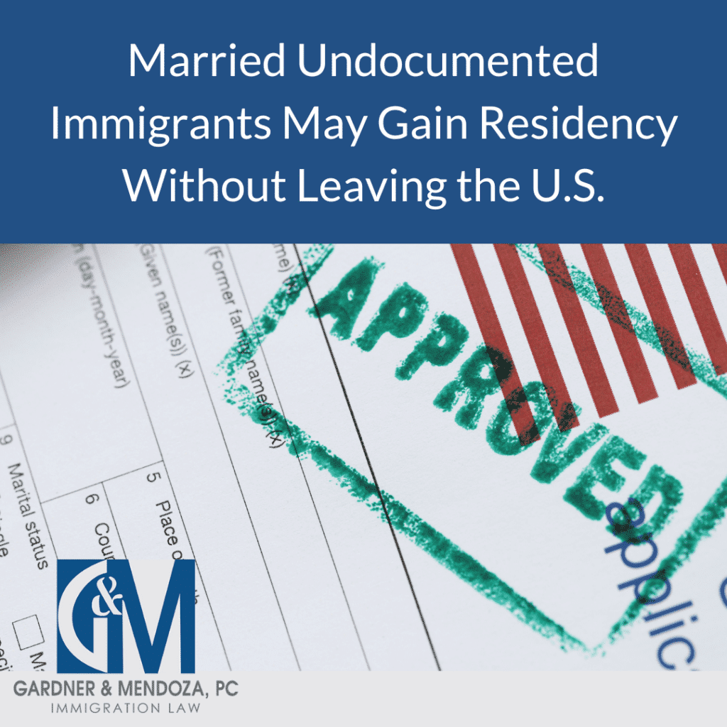 gardner mendoza married undocumented gain residency 2024